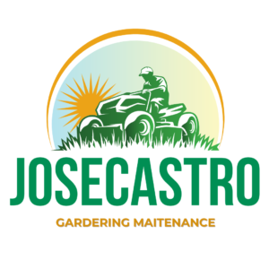 Green and Orange Illustrated Lawn Care Logo (1)